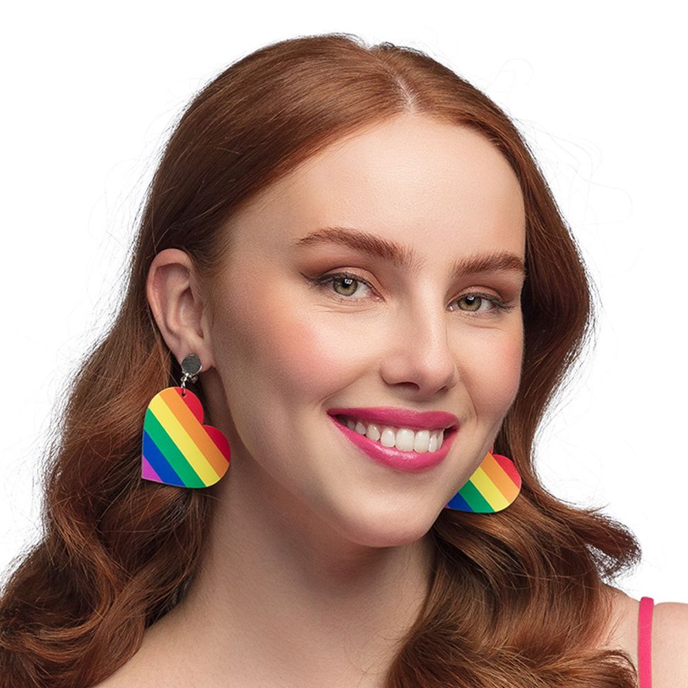 Øredobber Pride Hjerte