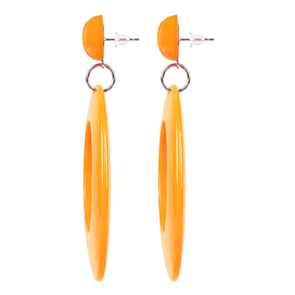 Örhängen Retro Neonorange