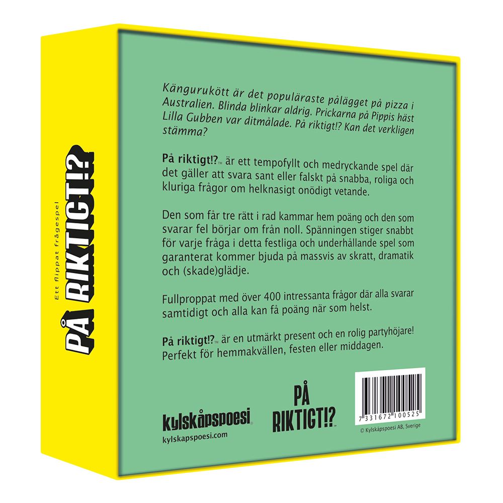 På Riktigt!? Kysymyspeli