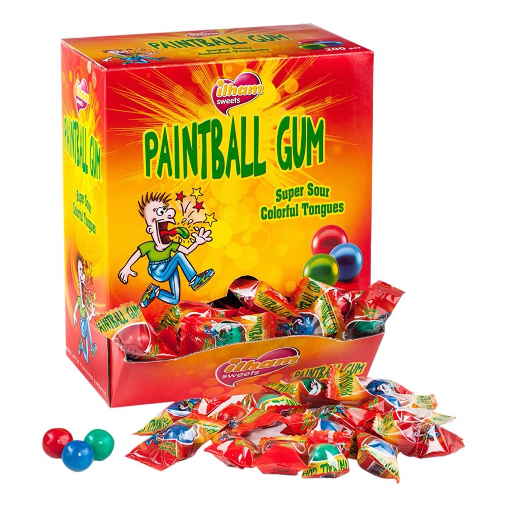 Paintball Bubble Gum Automaatti