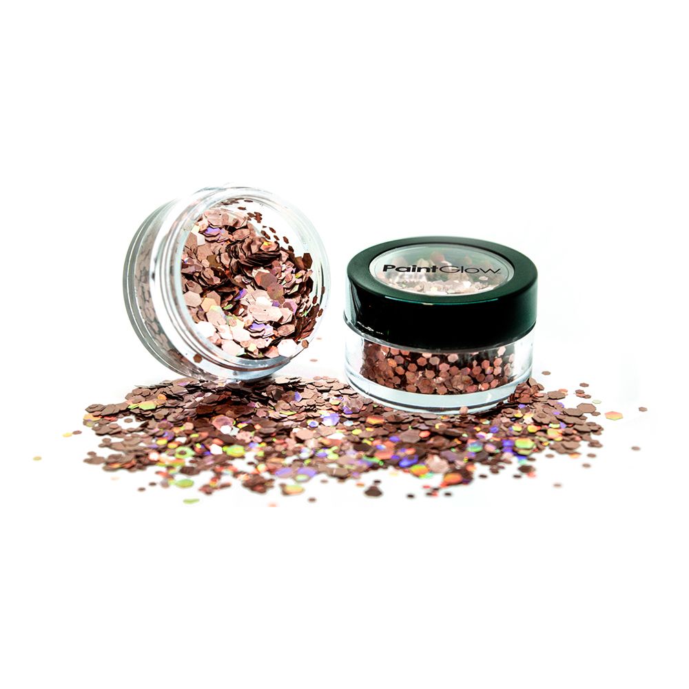 PaintGlow Holografisk Chunky Glitter