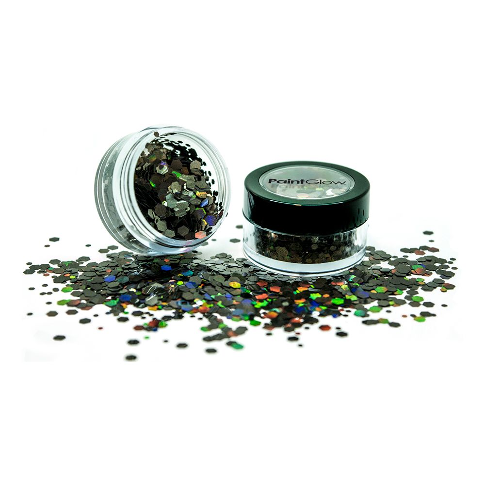 PaintGlow Holografisk Chunky Glitter