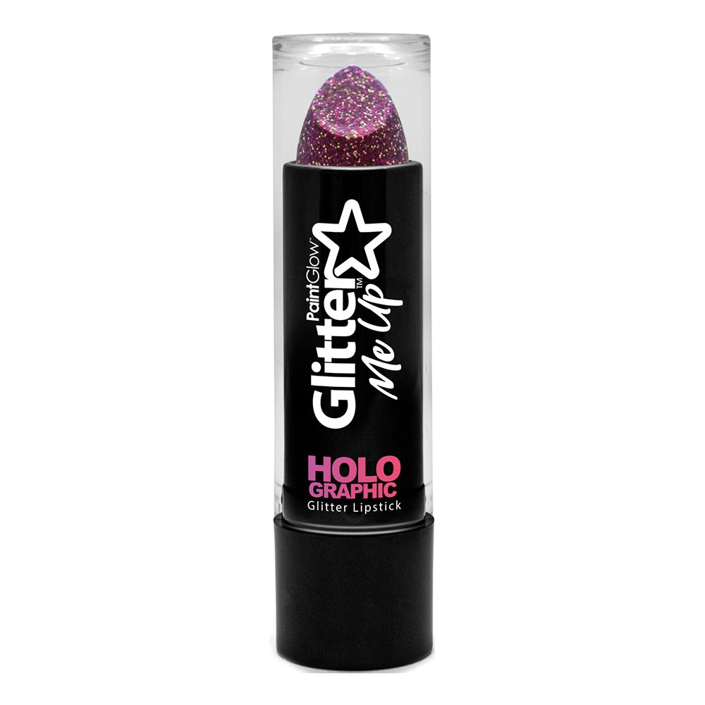 PaintGlow Holografisk Glitter Leppestift