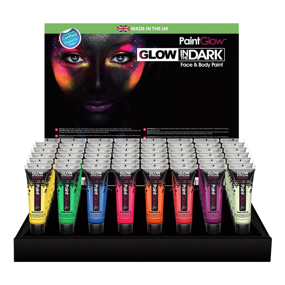 PaintGlow PRO Selvlysende Kropsfarve