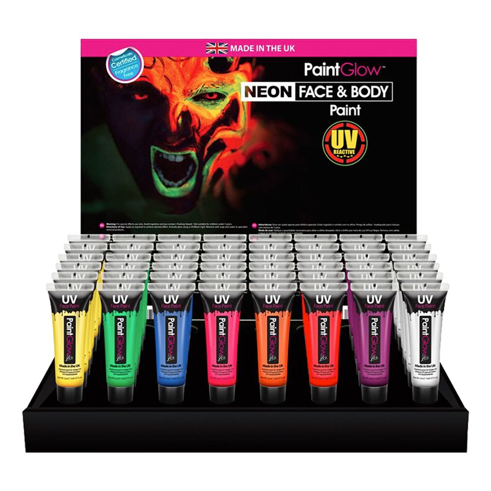 PaintGlow UV Neon Kasvo- & Vartaloväri