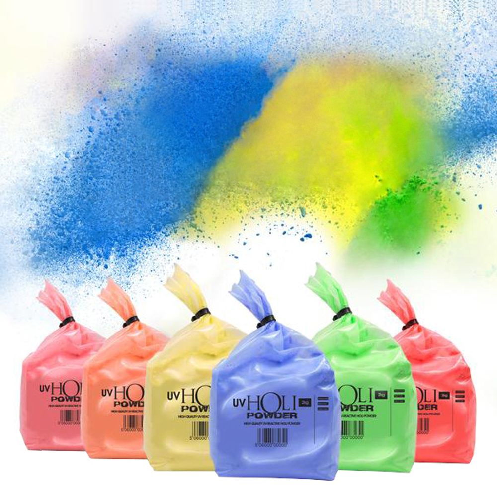 PaintGlow UV Neon Fargepulver