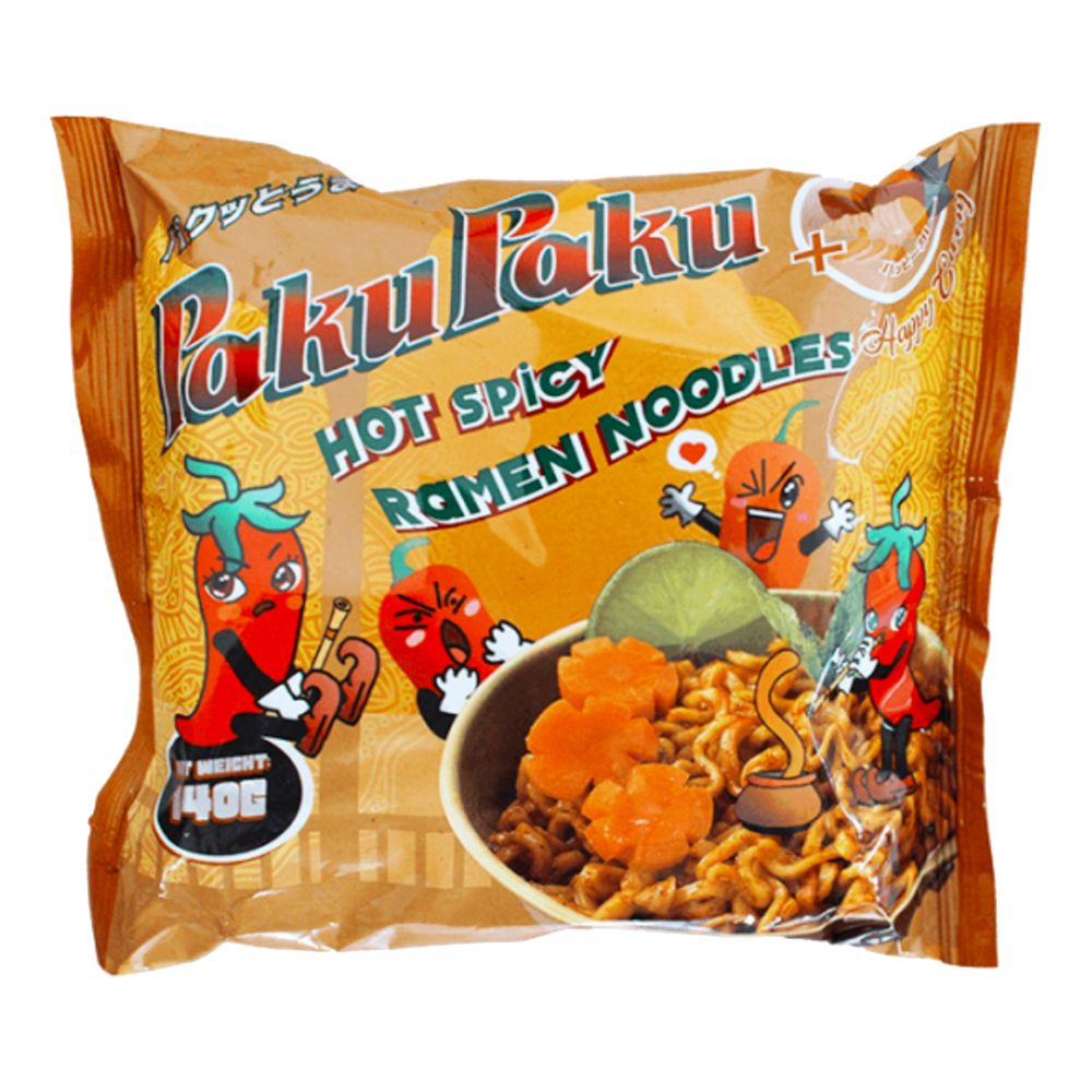 PakuPaku Ramen Nudlar Happy Curry