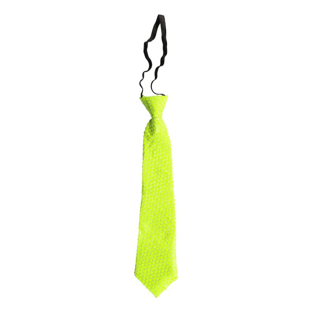 Pailletslips Neongul