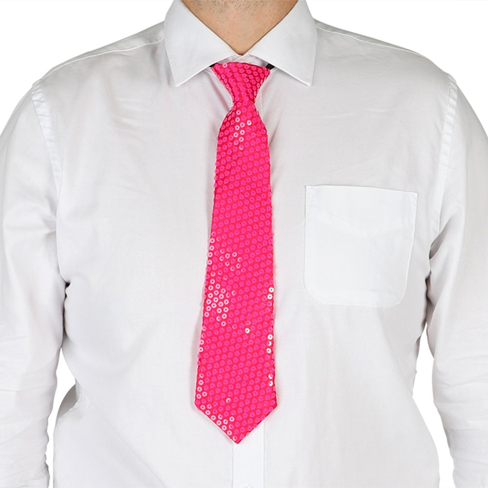 Pailletslips Neonpink