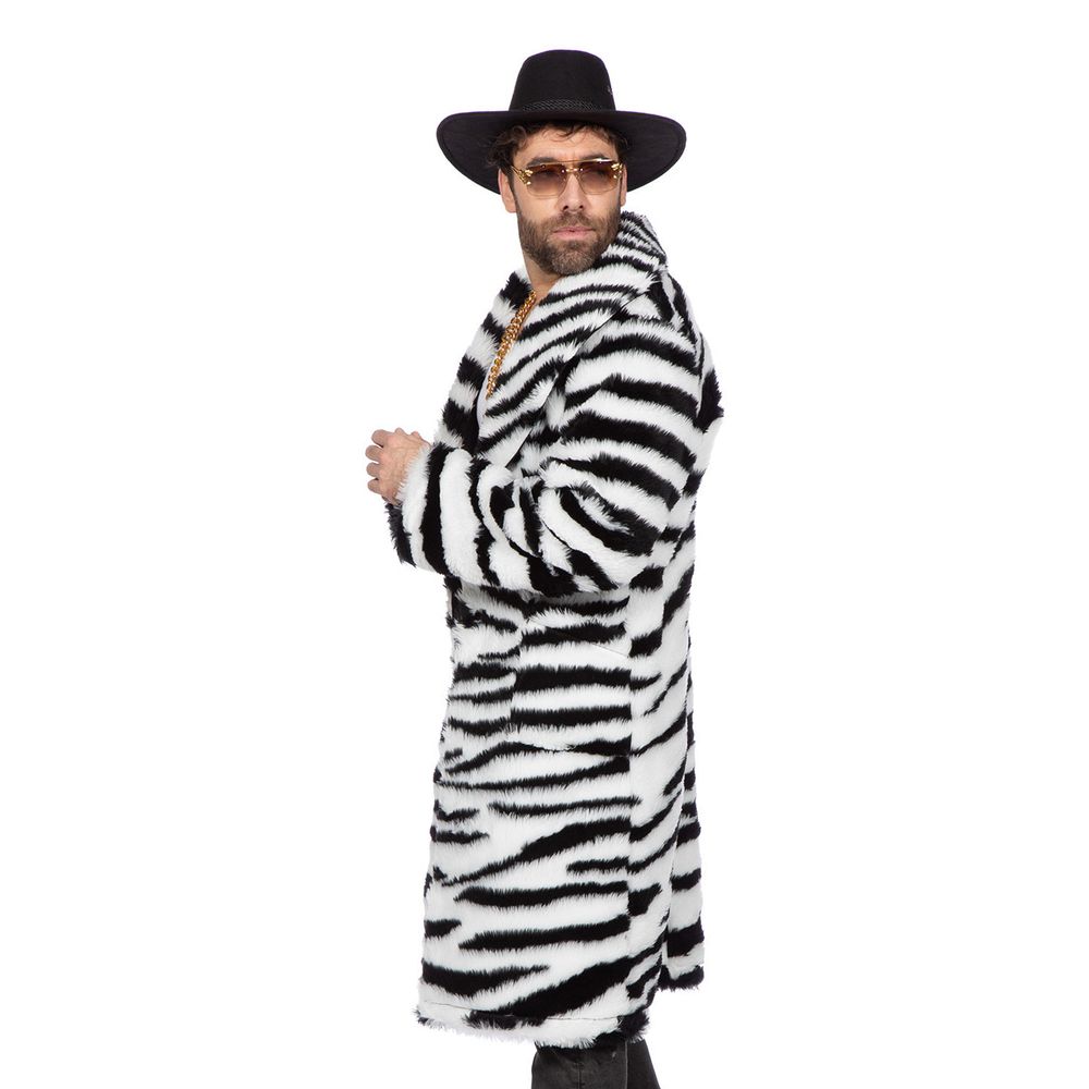 Pimp Pelsfrakke Zebra