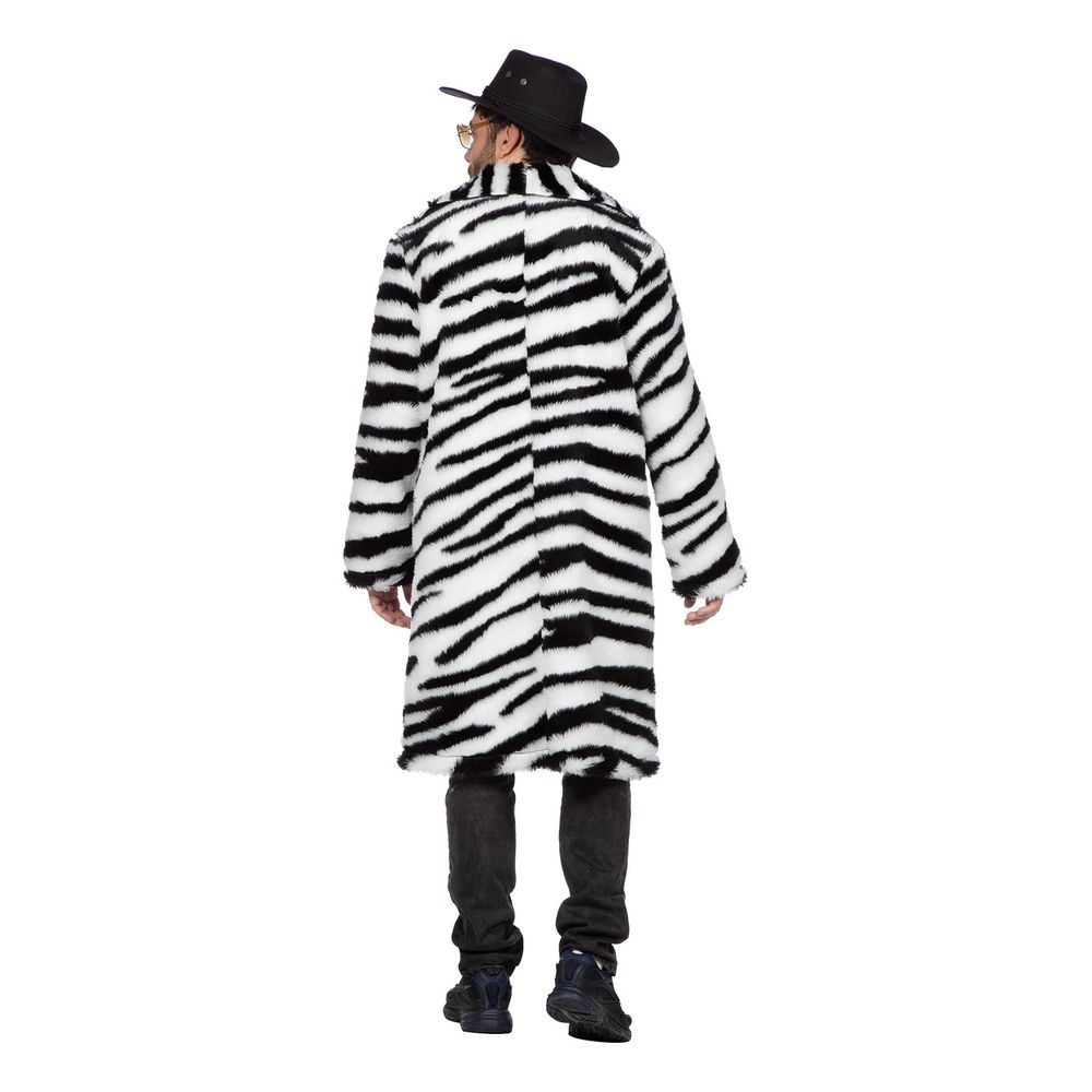 Pimp Pelsfrakke Zebra