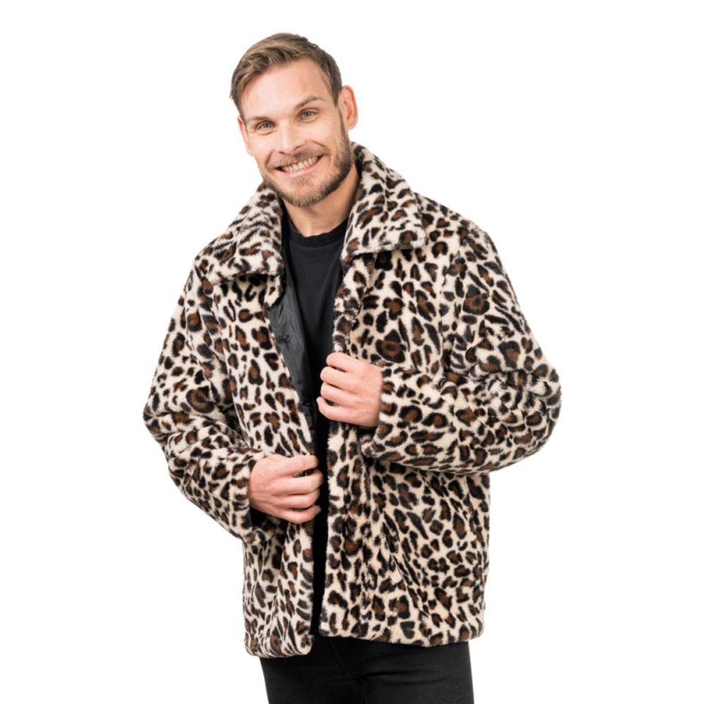 Pelsjakke Leopard
