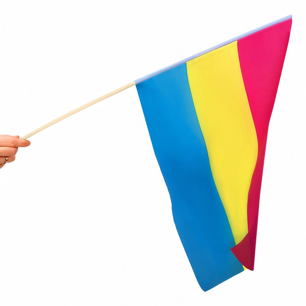 Panflag på Pind 40x60 cm