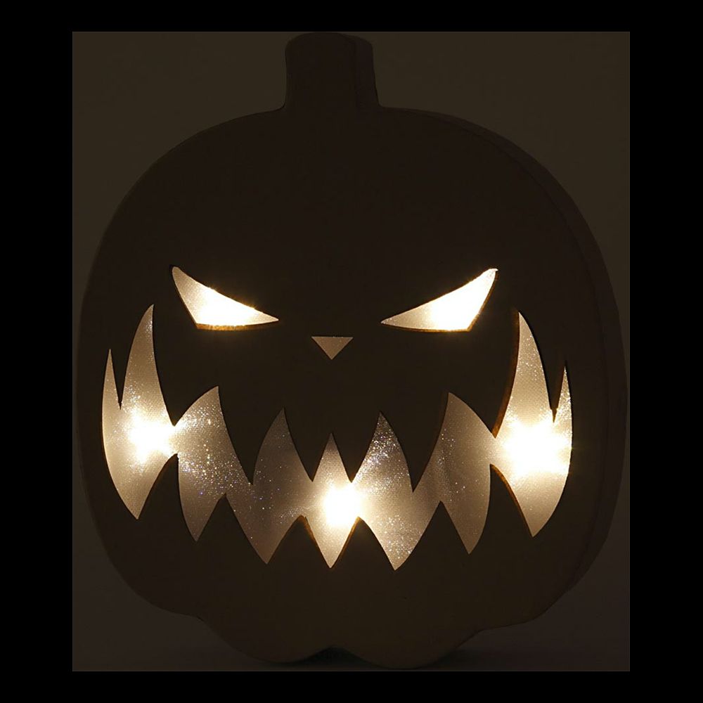 Papier-maché Kurpitsa LED Mad