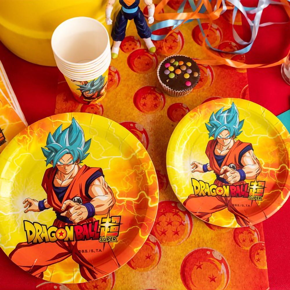 Papirstallerkener Dragon Ball Super