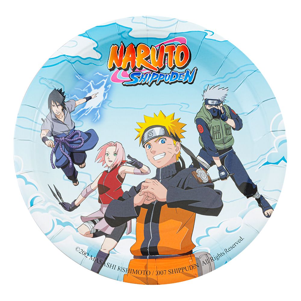 Papirstallerkener Naruto Shippuden