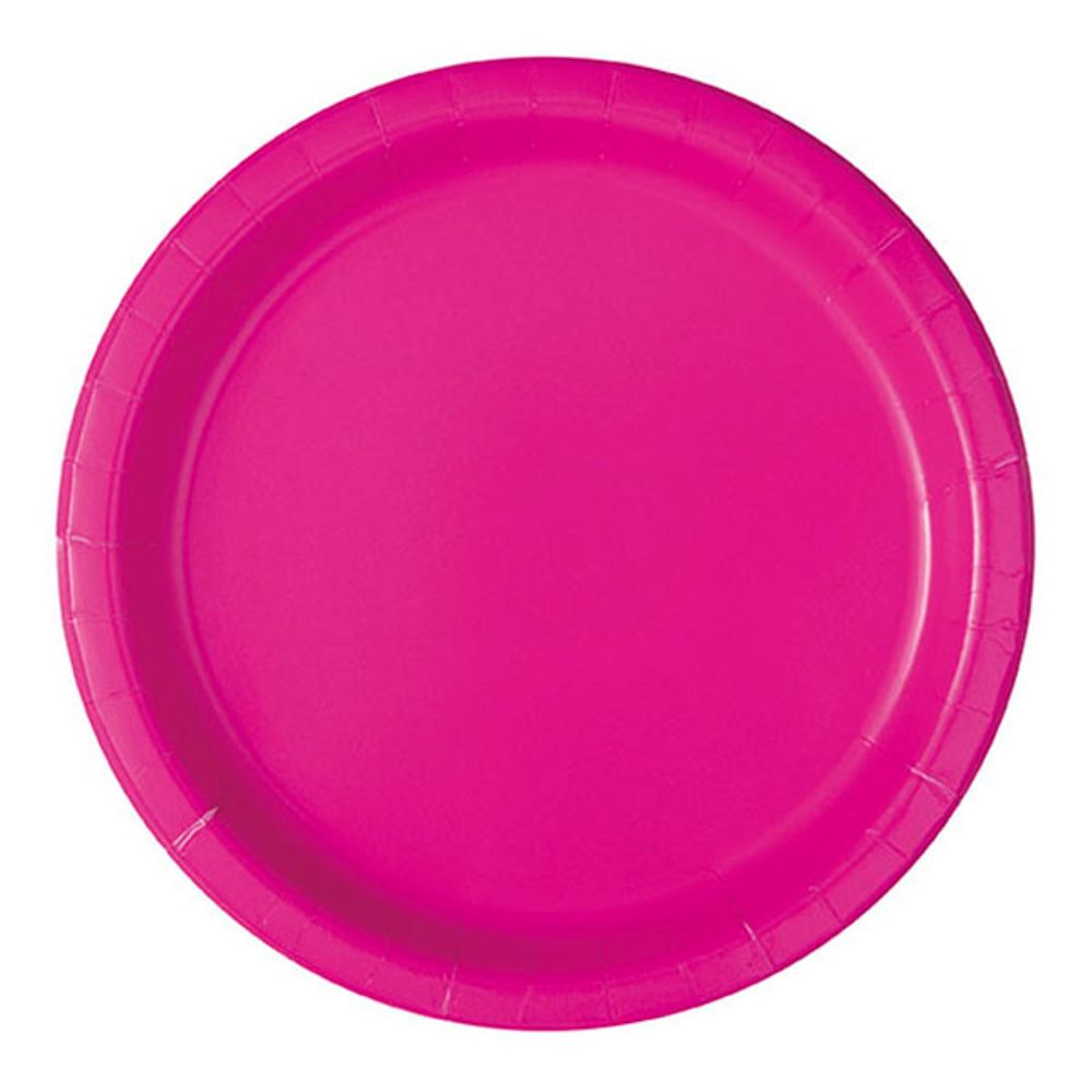 Pappersassietter Neonrosa
