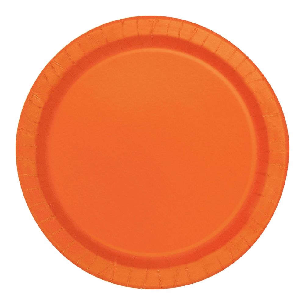 Pappersassietter Orange