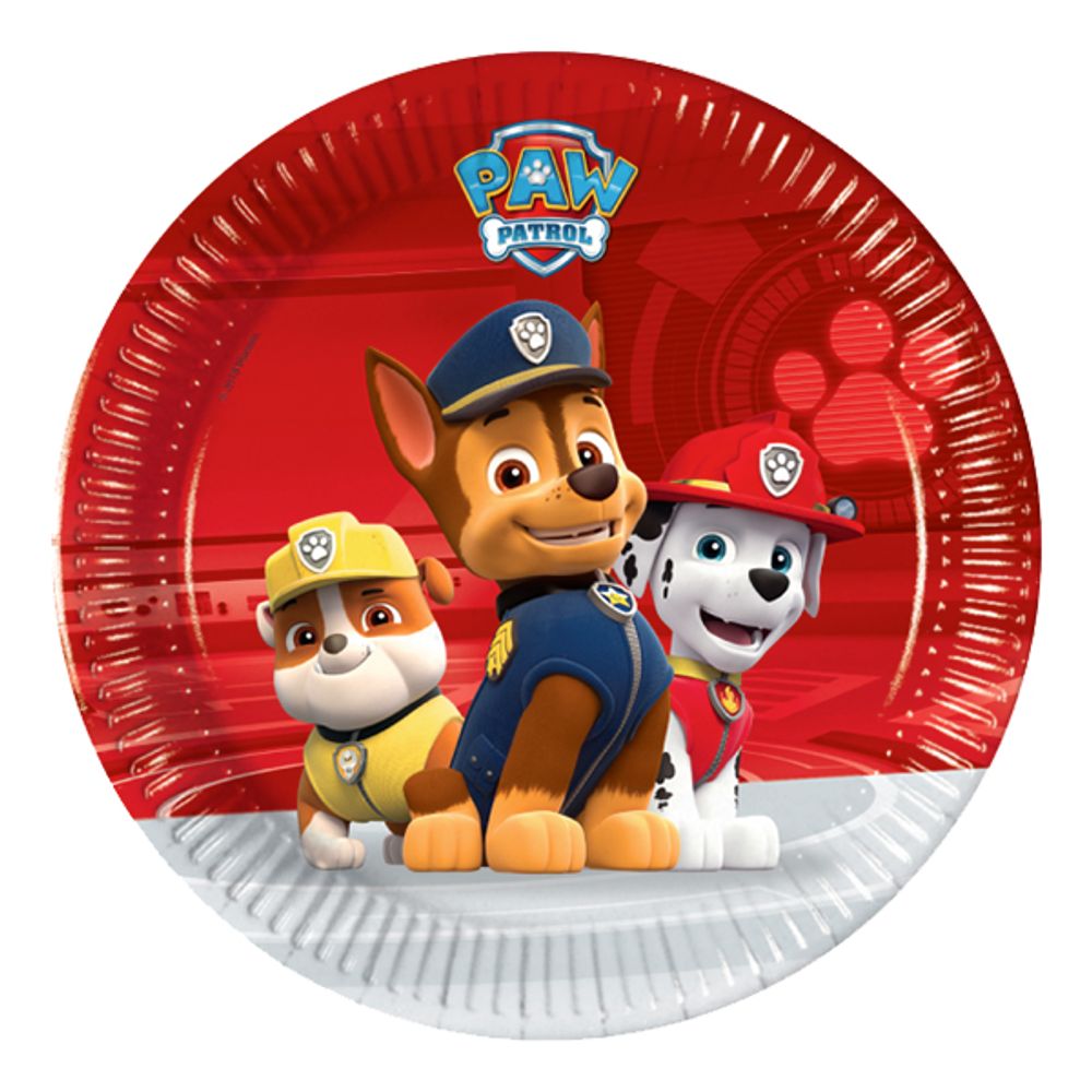 Pahvialuslautaset Paw Patrol