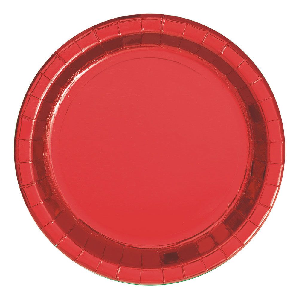 Pappasjetter Røde Metallic