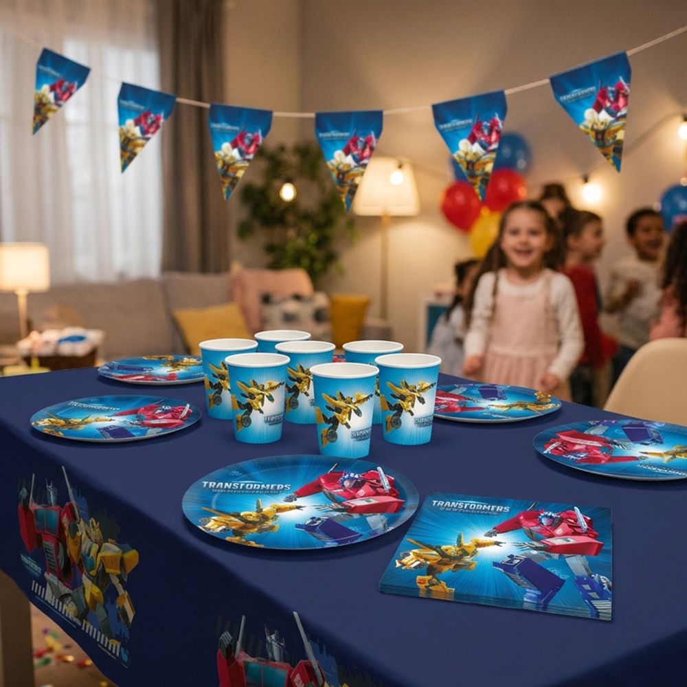 Transformers EarthSpark™ Paperilautaset