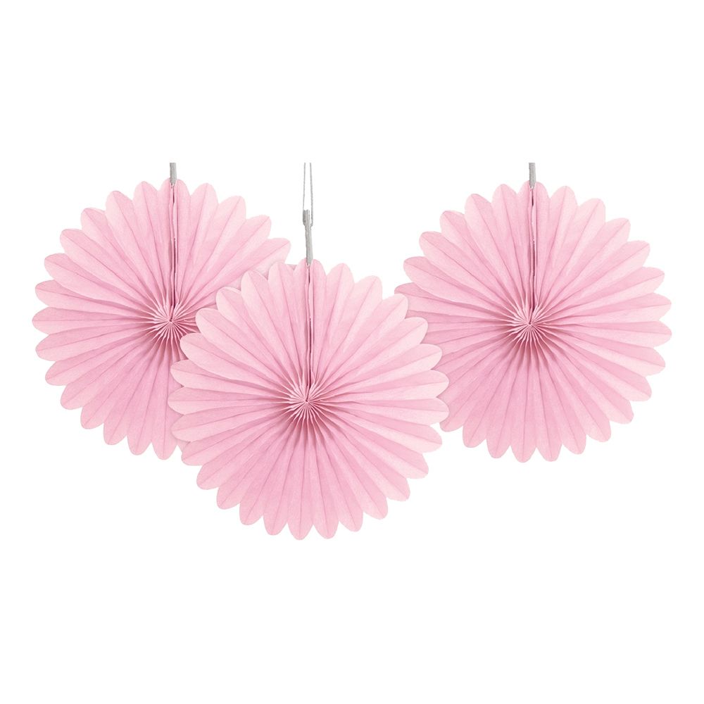 Pappersfjädrar Ljusrosa Mini Hängande Dekoration