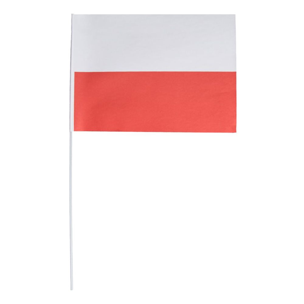 Pappersflagga Polen