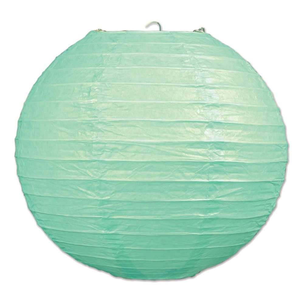 Papirlampe Mintgrøn