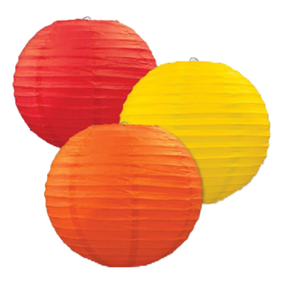 Rislampor Röd/Gul/Orange