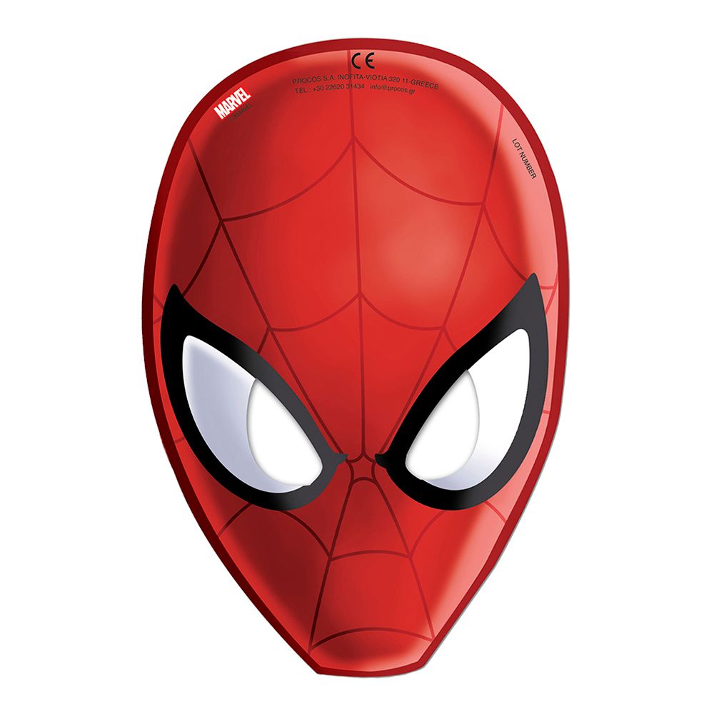 Pappmasker Spiderman