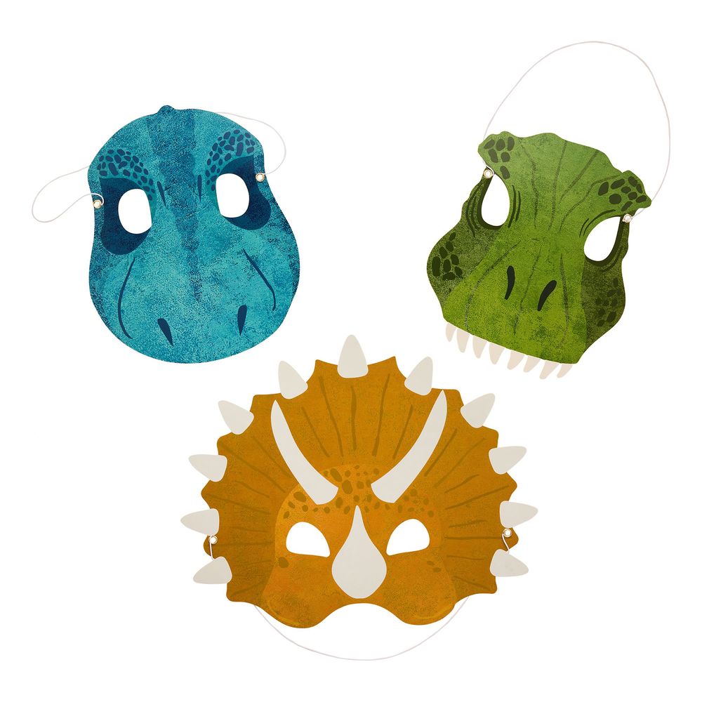 Papmasker Dinosaurer