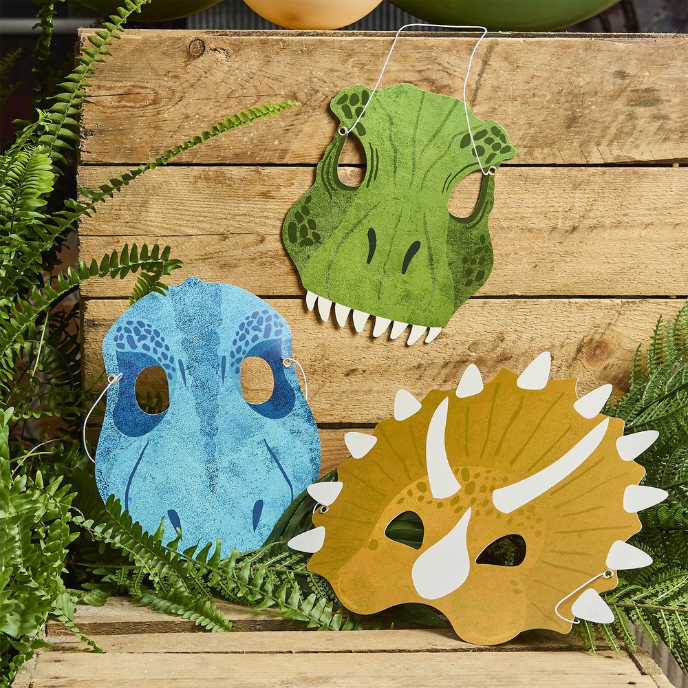 Papmasker Dinosaurer