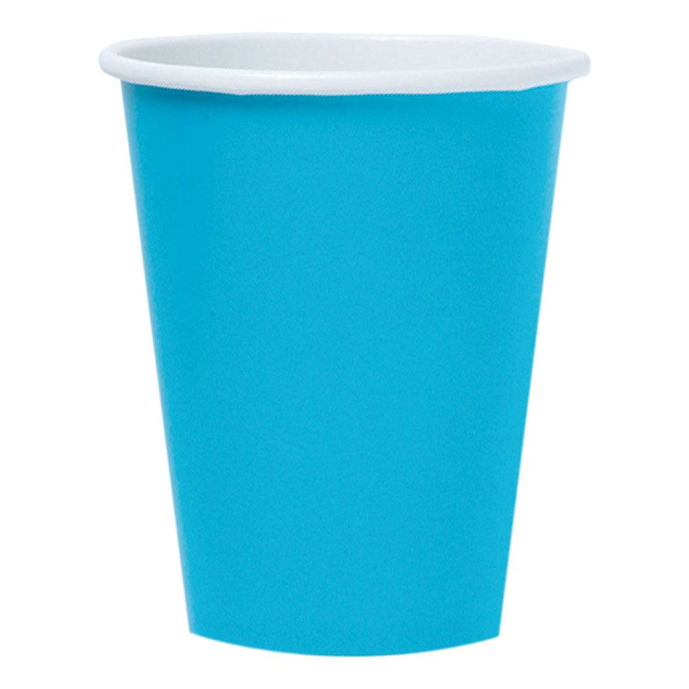 Pappkopper Blå