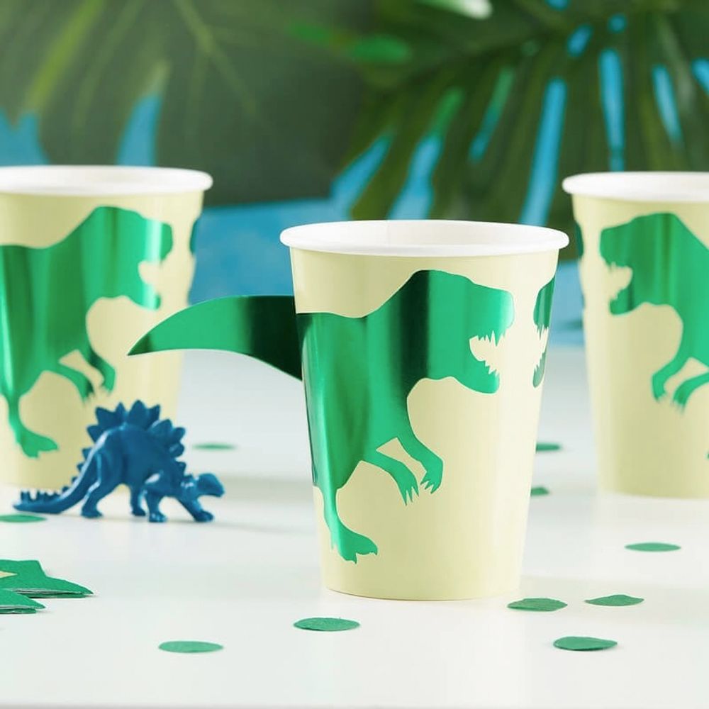 Pappkopper Dinosaur Metallic