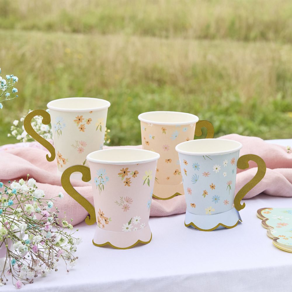 Papkrus Floral Pastel