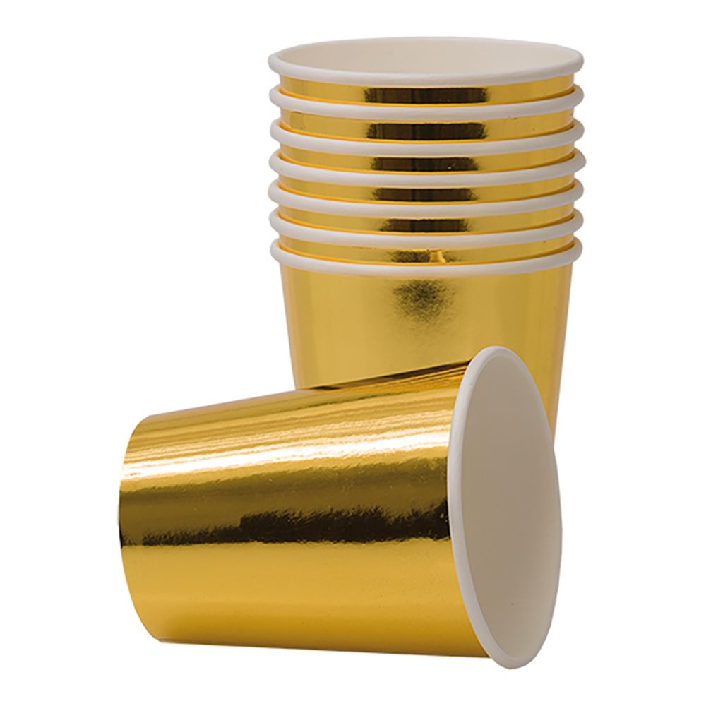 Pappersmuggar Guld Metallic