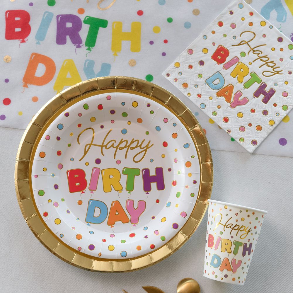 Pappersmuggar Happy Birthday