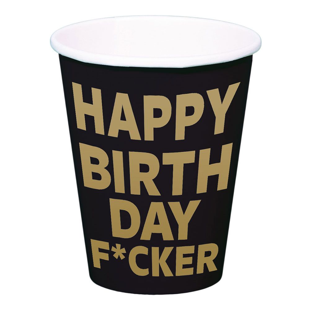 Pappkopper Happy Birthday F*cker