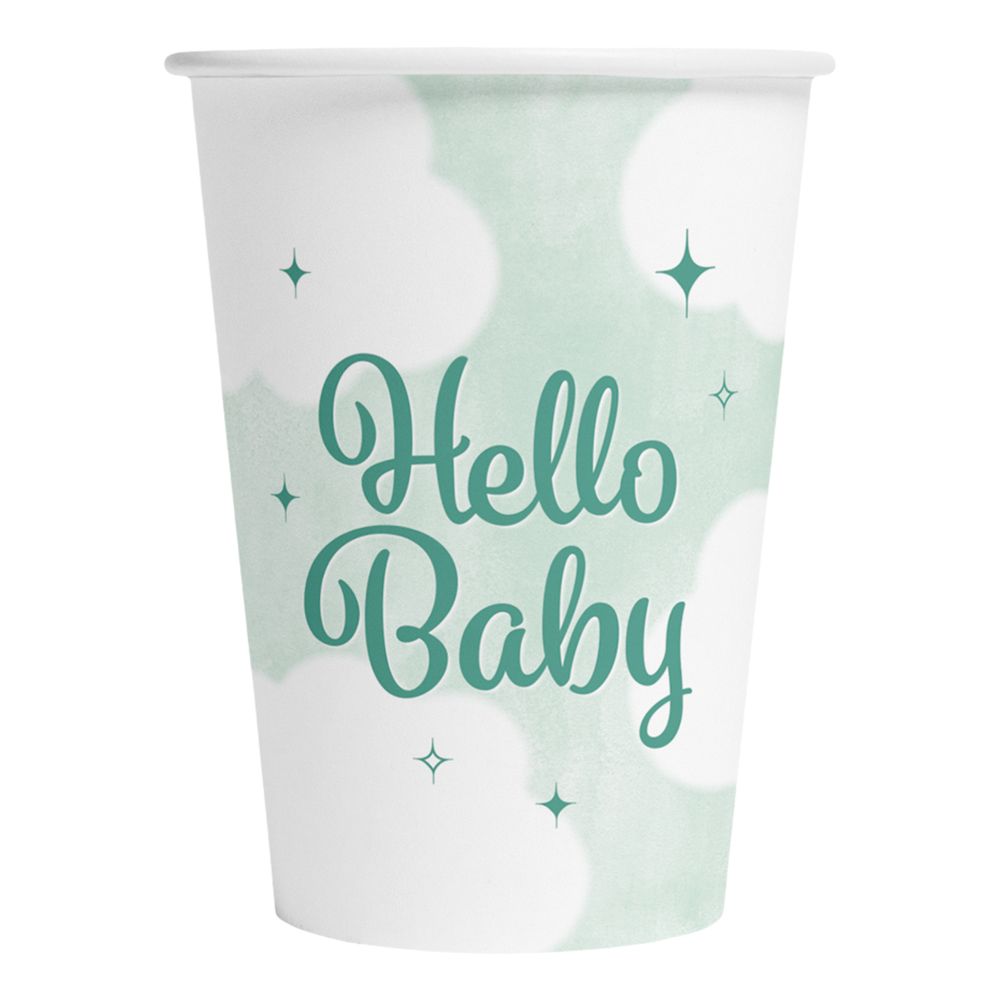 Pappersmuggar Hello Baby