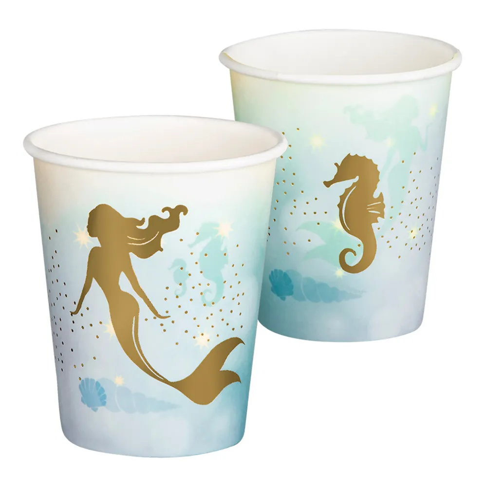 Pahvimukit Mermaid