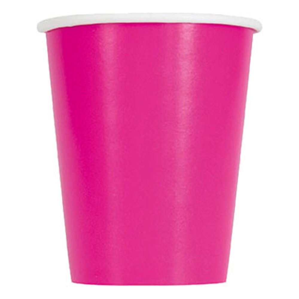 Pappkopper Neonrosa