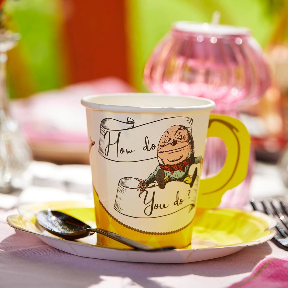 Papkrus Tea Party Alice Wonderland