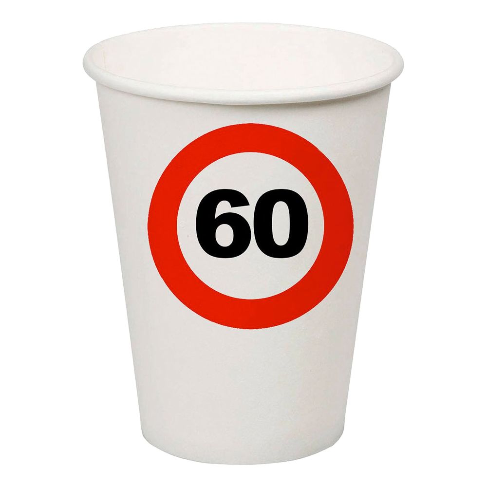 Pahvimukit Liikennemerkki 60