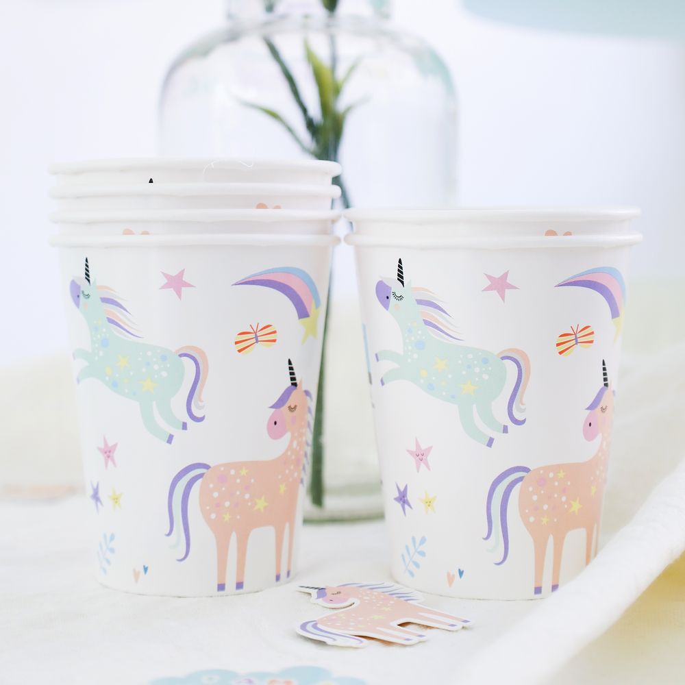 Pappersmuggar Unicorns & Rainbows