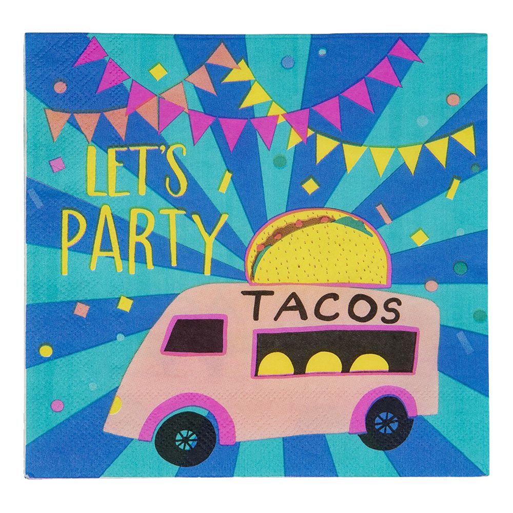 Papservietter Taco