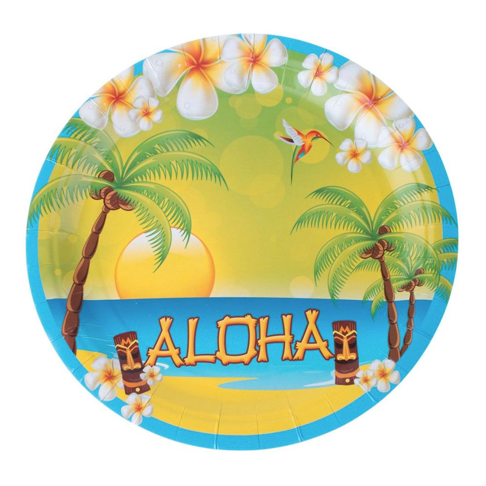 Papperstallrikar Aloha