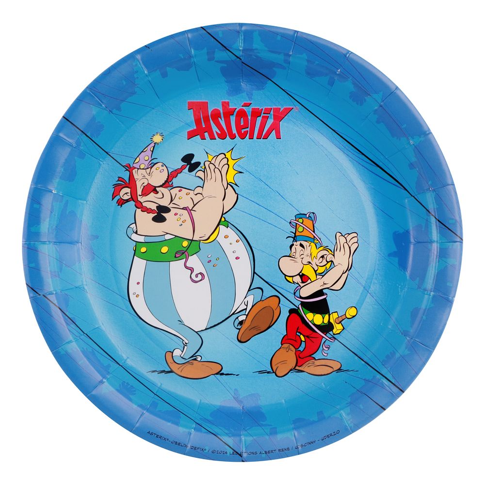 Paptallerkener Asterix