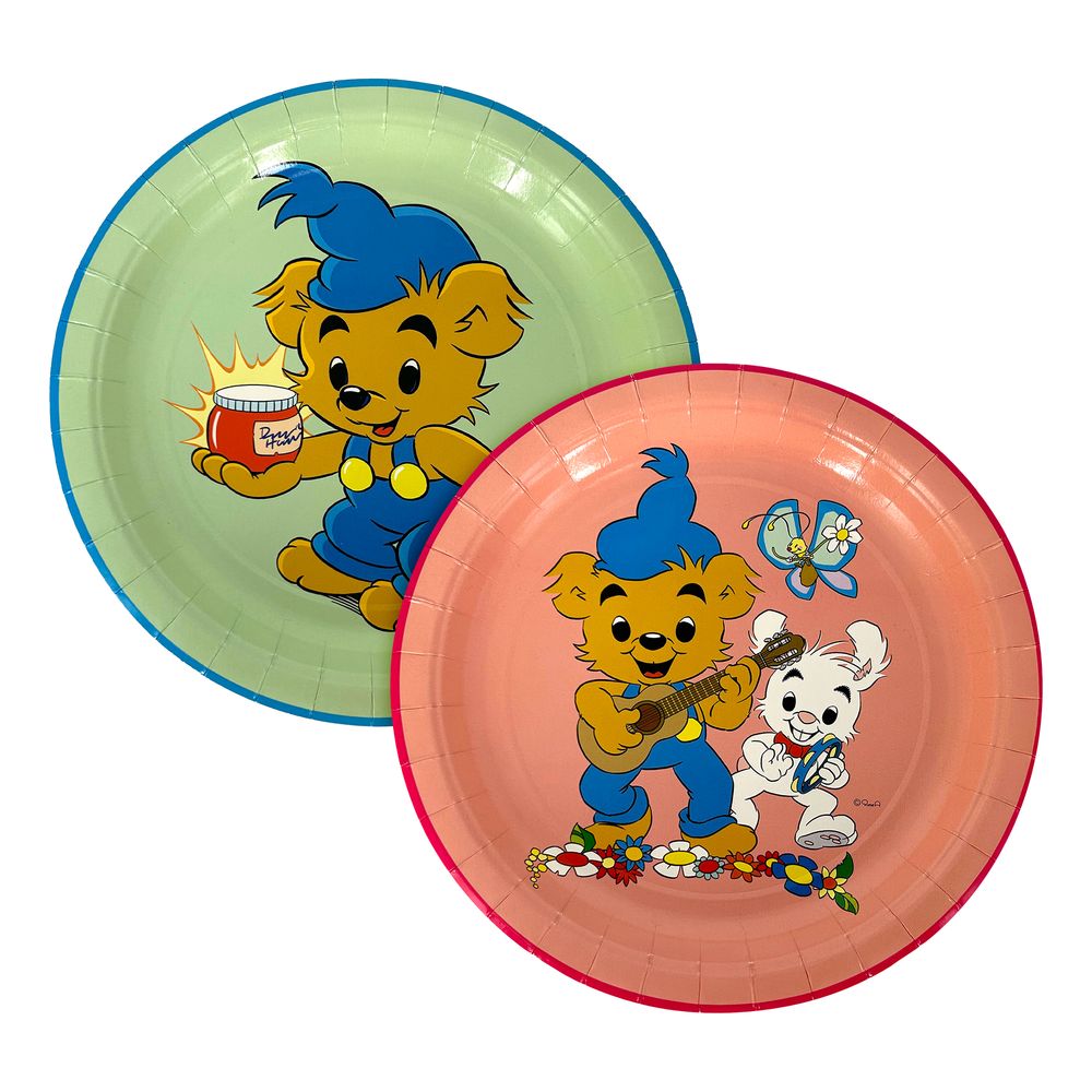 Paptallerkener Bamse