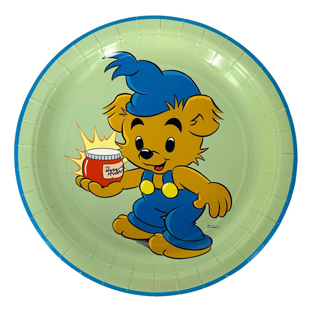 Paptallerkener Bamse