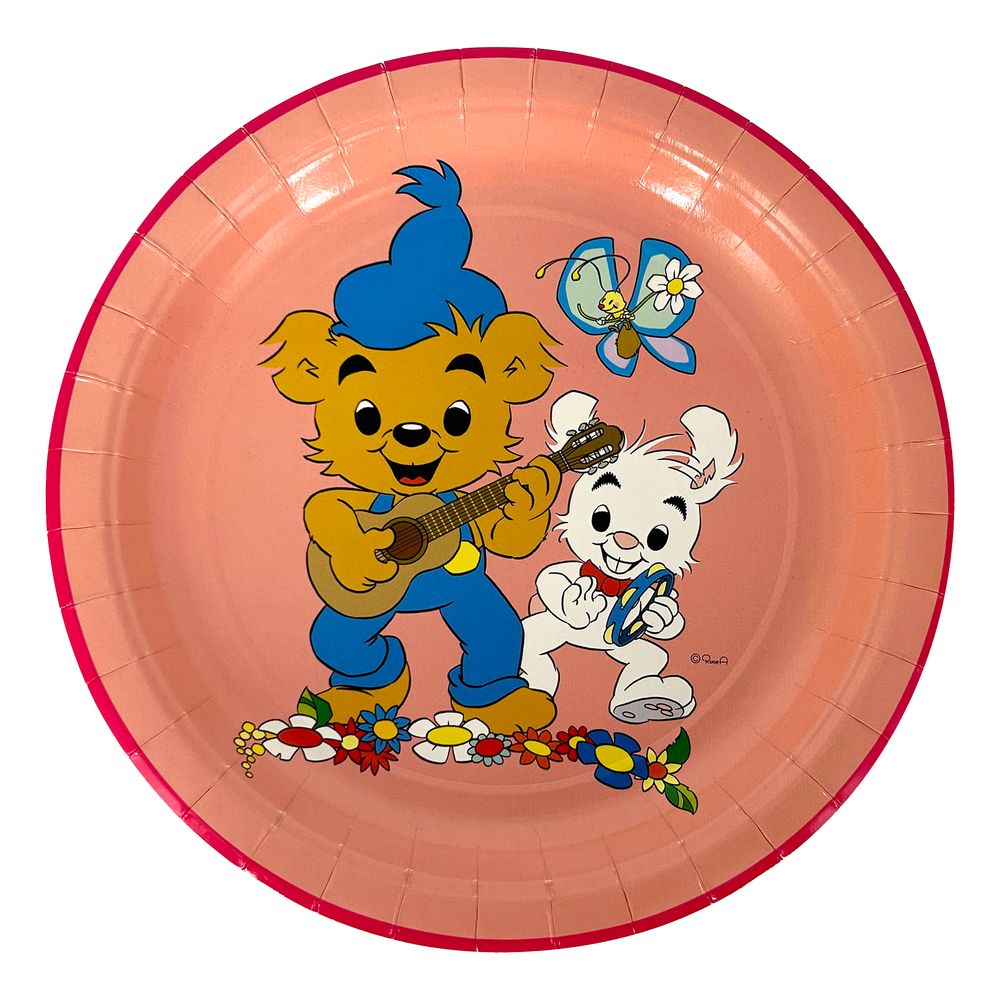 Paptallerkener Bamse